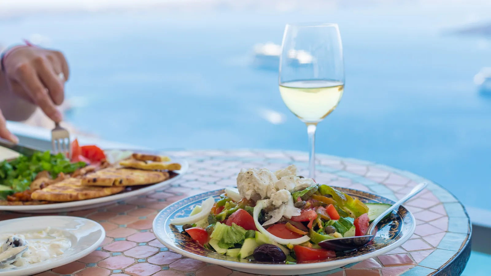 Yalos Opens on Austin Boulevard With a Greek-Trained Chef and a Name That Means the Seashore