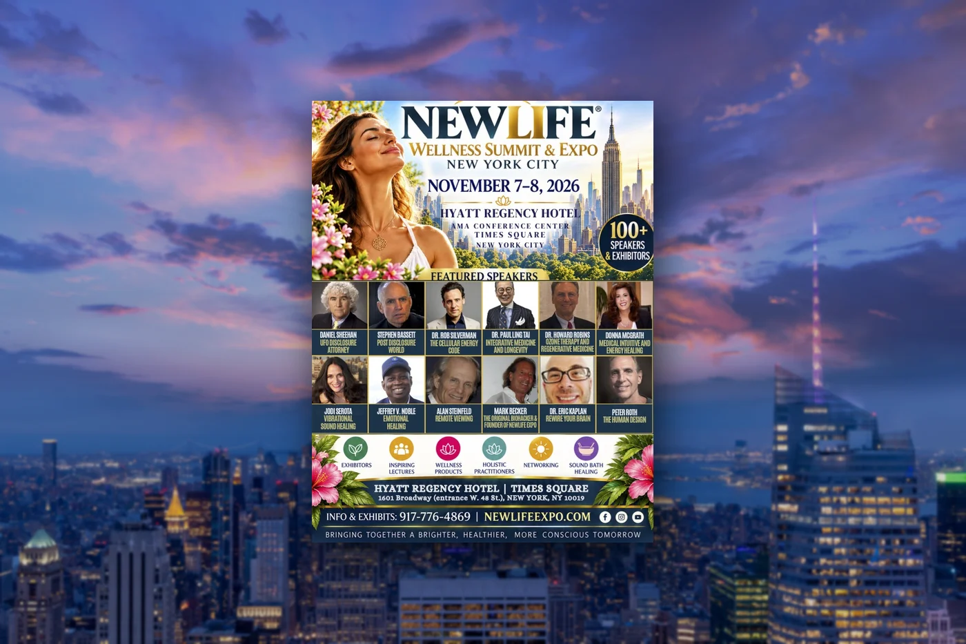 Worth the Train Ride: The NEWLIFE Wellness Summit & Expo Comes to Times Square, Nov. 7-8